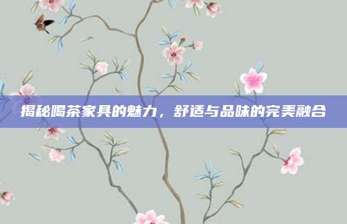 揭秘喝茶家具的魅力，舒适与品味的完美融合