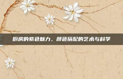 厨房的紫色魅力，颜色搭配的艺术与科学