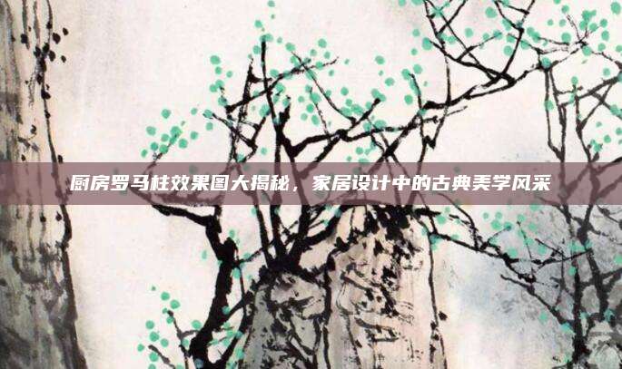 厨房罗马柱效果图大揭秘，家居设计中的古典美学风采