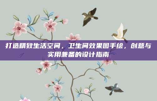 打造精致生活空间，卫生间效果图手绘，创意与实用兼备的设计指南