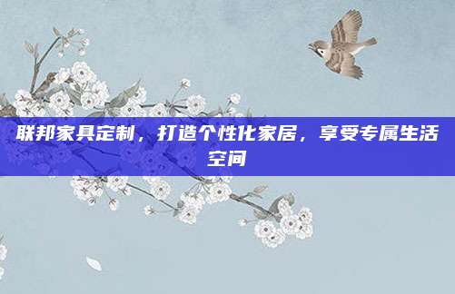 联邦家具定制，打造个性化家居，享受专属生活空间