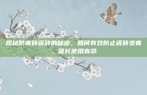 揭秘防青砖瓷砖的秘密，如何有效防止瓷砖变青，延长使用寿命