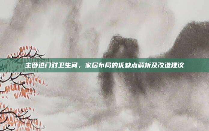 主卧进门对卫生间，家居布局的优缺点解析及改造建议