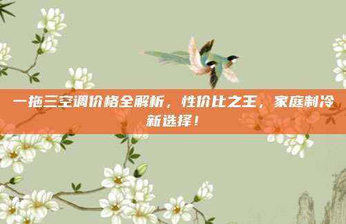 一拖三空调价格全解析，性价比之王，家庭制冷新选择！