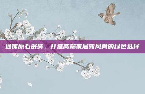 通体原石瓷砖，打造高端家居新风尚的绿色选择