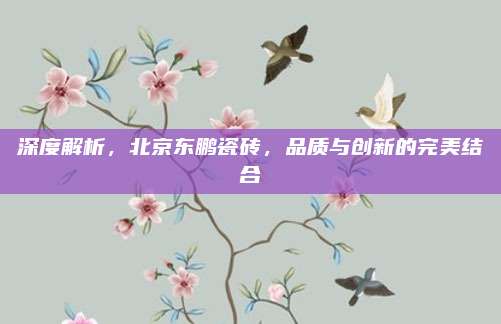 深度解析，北京东鹏瓷砖，品质与创新的完美结合