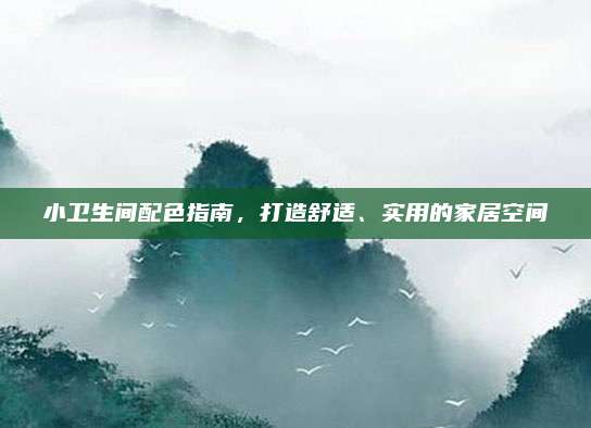 小卫生间配色指南，打造舒适、实用的家居空间