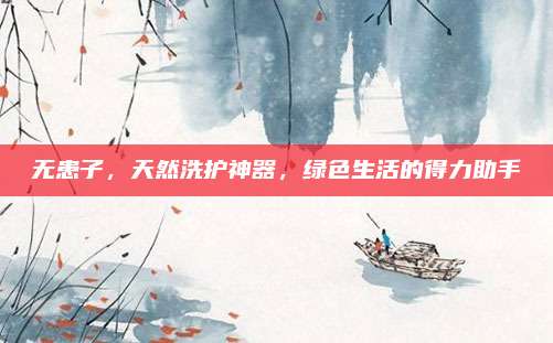无患子，天然洗护神器，绿色生活的得力助手