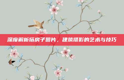 深度解析搭房子图片，建筑摄影的艺术与技巧