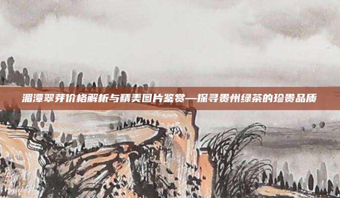 湄潭翠芽价格解析与精美图片鉴赏—探寻贵州绿茶的珍贵品质