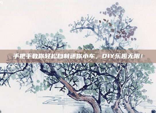 手把手教你轻松自制迷你小车，DIY乐趣无限！