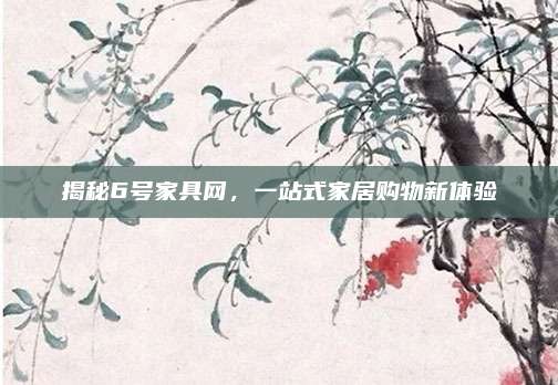 揭秘6号家具网，一站式家居购物新体验