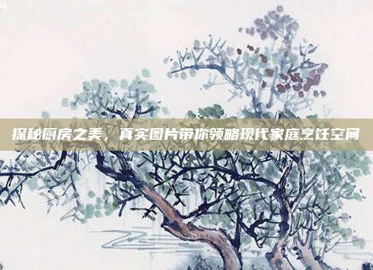 探秘厨房之美，真实图片带你领略现代家庭烹饪空间