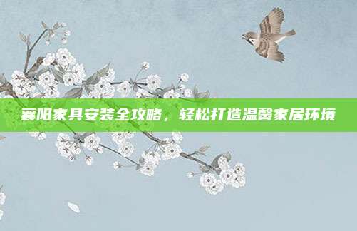 襄阳家具安装全攻略，轻松打造温馨家居环境