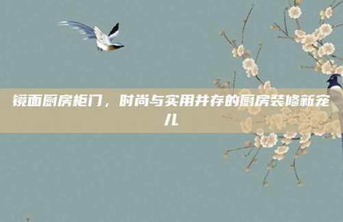 镜面厨房柜门，时尚与实用并存的厨房装修新宠儿