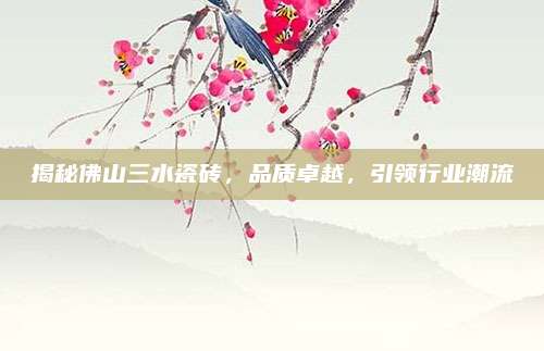 揭秘佛山三水瓷砖，品质卓越，引领行业潮流