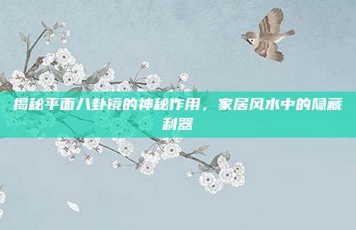 揭秘平面八卦镜的神秘作用，家居风水中的隐藏利器