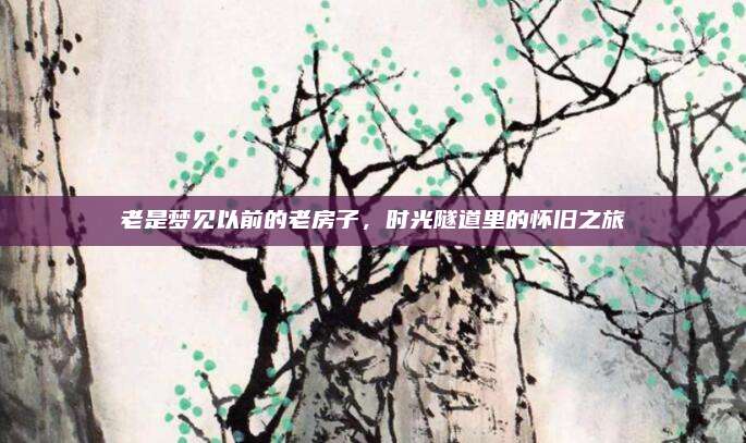 老是梦见以前的老房子，时光隧道里的怀旧之旅