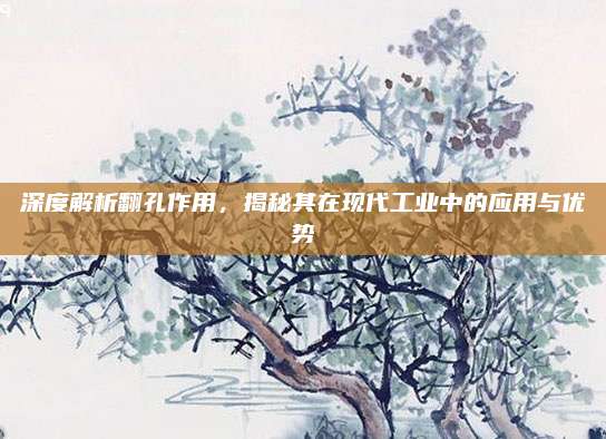 深度解析翻孔作用，揭秘其在现代工业中的应用与优势