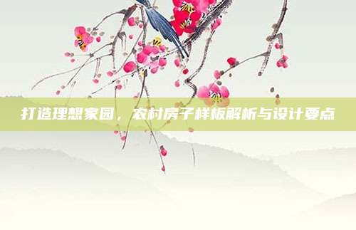 打造理想家园，农村房子样板解析与设计要点