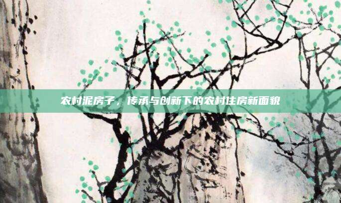 农村泥房子，传承与创新下的农村住房新面貌