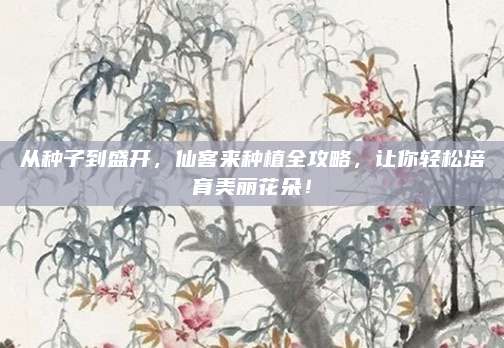 从种子到盛开，仙客来种植全攻略，让你轻松培育美丽花朵！