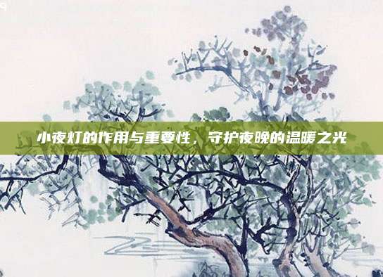 小夜灯的作用与重要性，守护夜晚的温暖之光