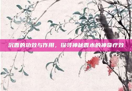 沉香的功效与作用，探寻神秘香木的神奇疗效