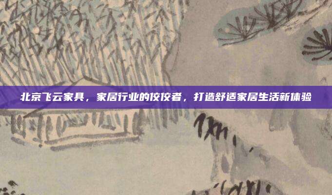 北京飞云家具，家居行业的佼佼者，打造舒适家居生活新体验