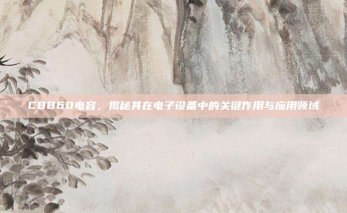CBB60电容，揭秘其在电子设备中的关键作用与应用领域