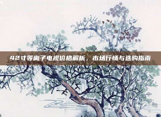 42寸等离子电视价格解析，市场行情与选购指南