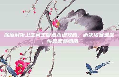 深度解析卫生间主管道疏通攻略，解决堵塞难题，恢复顺畅如厕