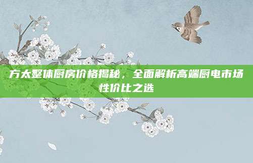 方太整体厨房价格揭秘，全面解析高端厨电市场性价比之选
