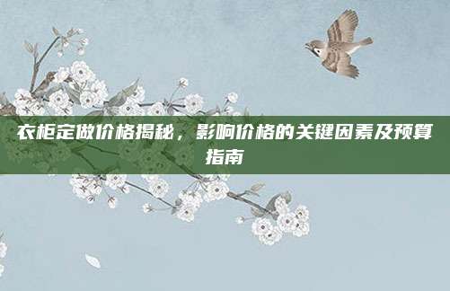 衣柜定做价格揭秘，影响价格的关键因素及预算指南