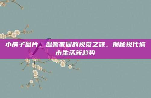 小房子图片，温馨家园的视觉之旅，揭秘现代城市生活新趋势