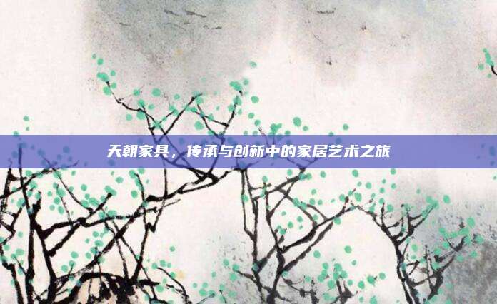 天朝家具，传承与创新中的家居艺术之旅
